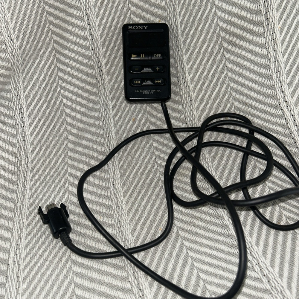 Sony CD‎ Changer Control Wired Remote EXCD-IRF D3